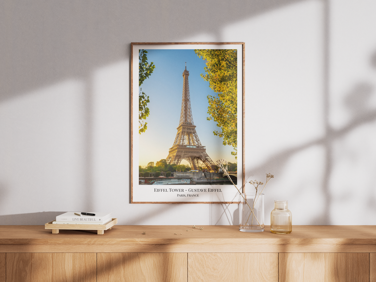 Framed - Eiffel Tower - Paris, France