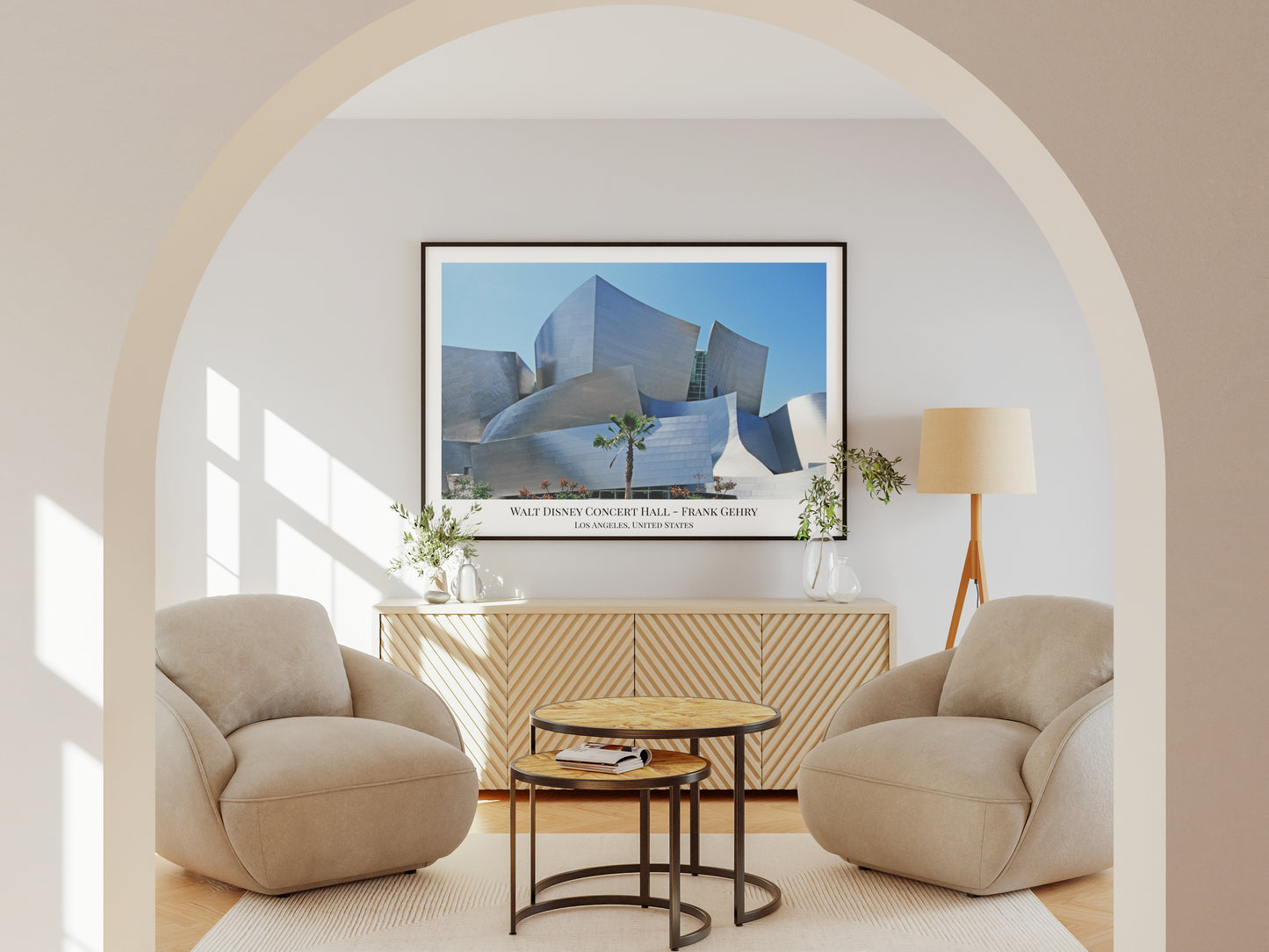 Framed - Walt Disney Concert Hall - Los Angeles, United States
