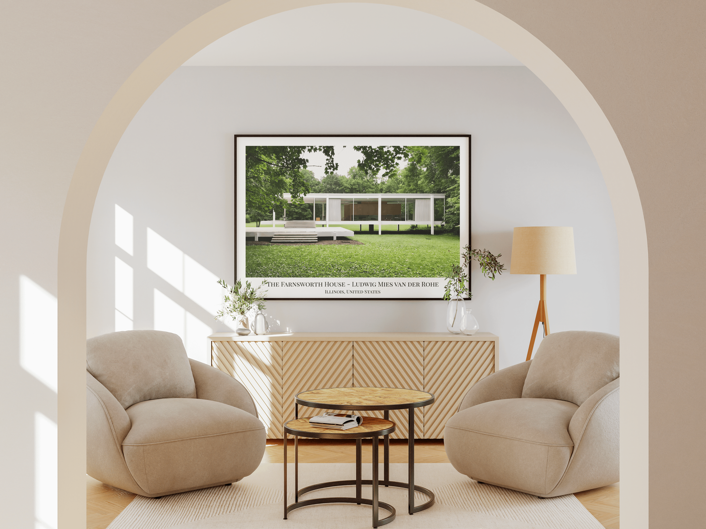 The Farnsworth House - Illinois, United States