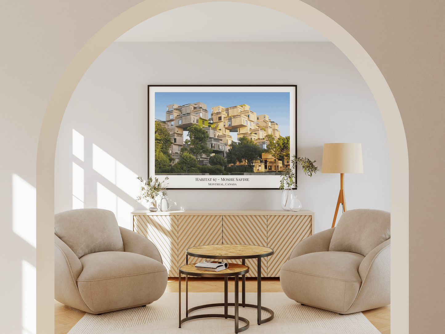Framed - Habitat 67 - Montreal, Canada