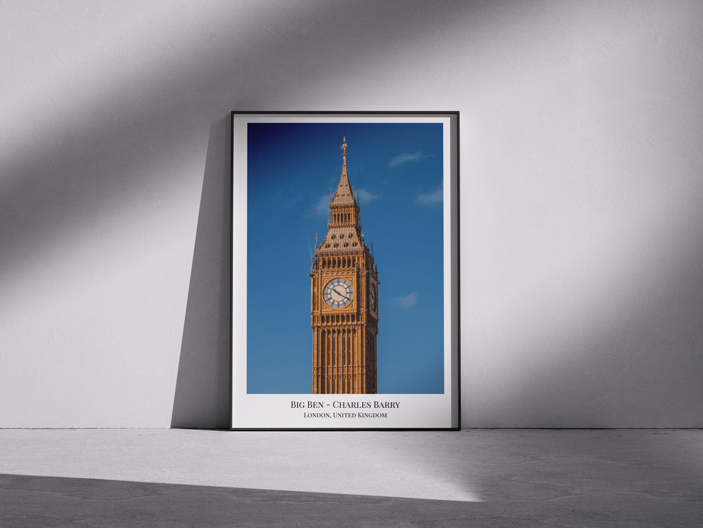 Framed - Big Ben - london, United Kingdom